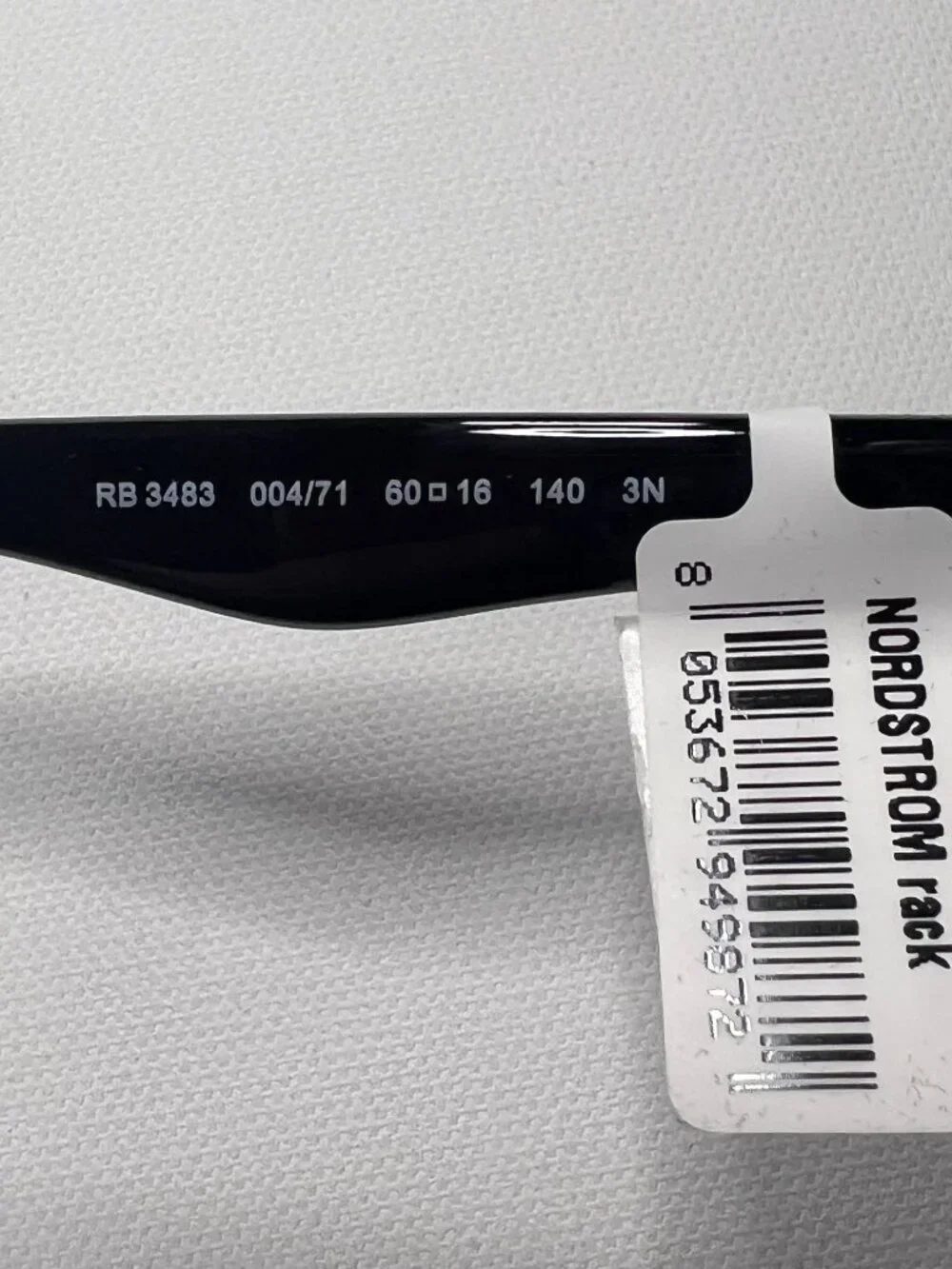 😎 Ray-Ban RB3483 Metal Square Sunglasses